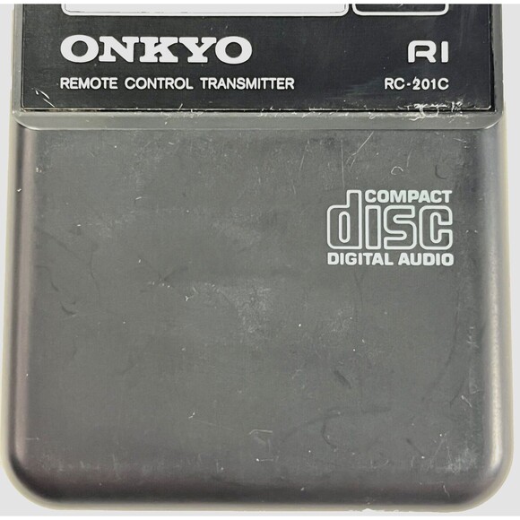 Onkyo RC-201C Replacement Black Remote Control for: RC201C DXC201 DXC200 Tested - Picture 2 of 8